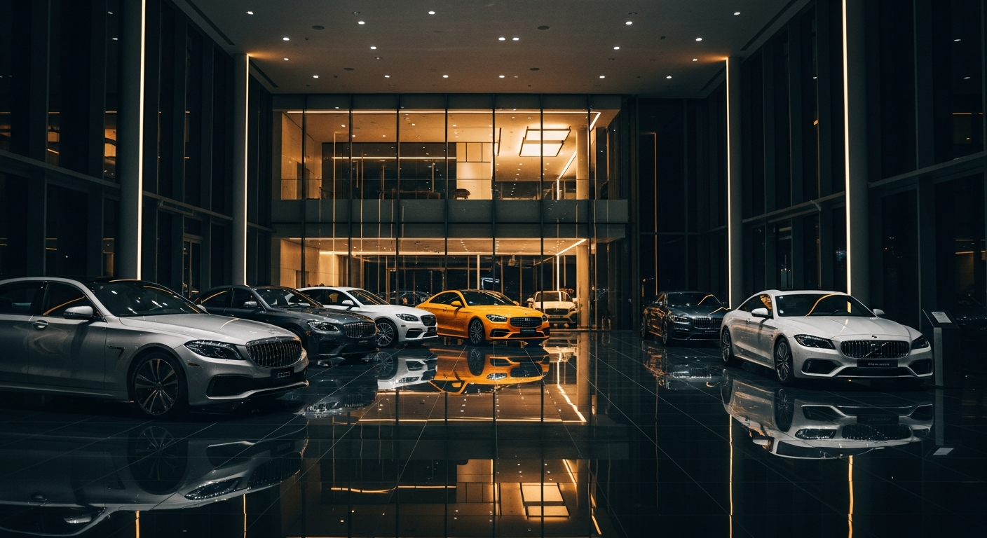 Gordon Motors Group premium used car showroom in Essex